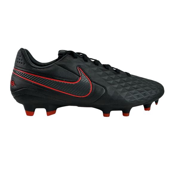 Nike Legend 8 Pro FG Soccer Cleats Men's Black Red (AT6133-060) Size 7 US - Picture 1 of 9